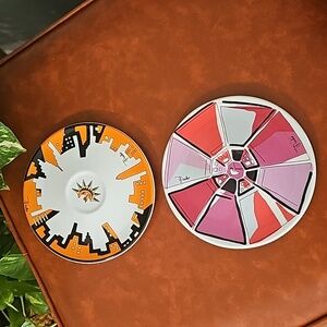 Emilio Pucci Illy Art Collection espresso plates